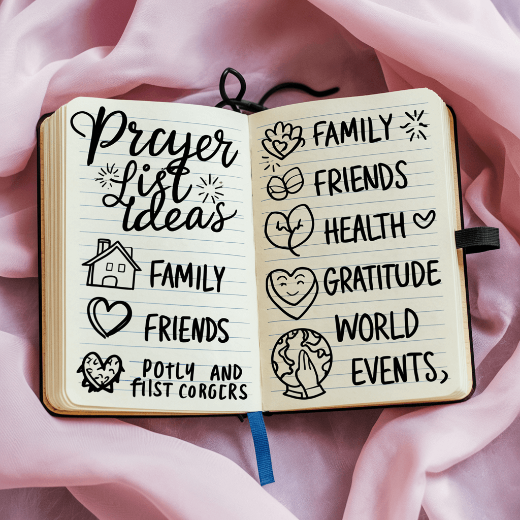 Prayer List Ideas